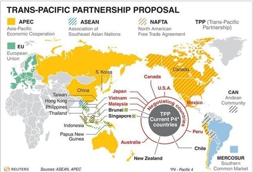 2017年APEC会议：《跨太平洋伙伴关系协定》部长级声明强调可能扩大成员范围