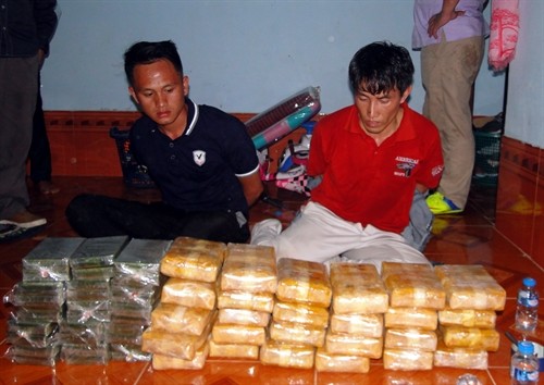 Lực lượng phòng chống ma túy Việt - Lào phối hợp phá chuyên án ma túy lớn