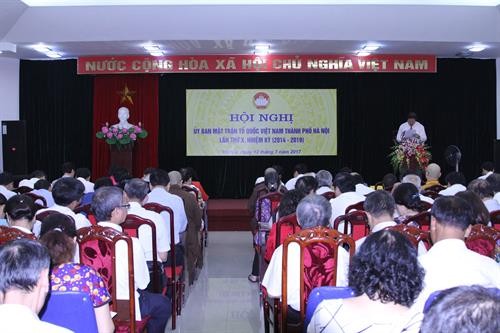 Ủy ban MTTQ Việt Nam thành phố Hà Nội làm tốt công tác dân tộc và tôn giáo