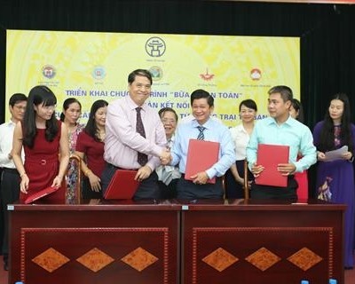 Hà Nội kết nối 5 nhà với "Bữa ăn an toàn" cải thiện sức khỏe cộng đồng