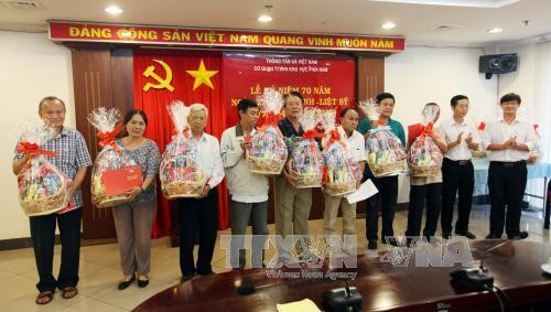 Thông tấn xã Việt Nam tổ chức Lễ kỷ niệm 70 năm Ngày Thương binh – Liệt sĩ