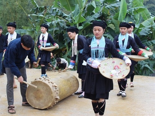 Người Giáy ở Hà Giang bảo tồn lễ hội “múa trống”