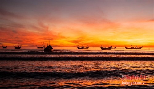 Các vùng biển ở Nghệ An hút khách