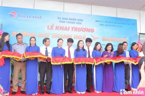 越南清化省至泰国曼谷市直达航线正式开通