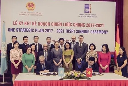 Việt Nam và Liên Hợp Quốc ký kế hoạch chiến lược chung mới giai đoạn 2017-2021