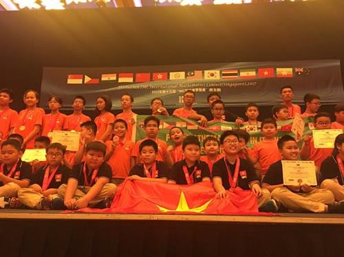 2017年IMC国际数学竞赛落幕越南共夺得56枚奖牌