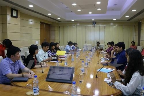 胡志明市国家政治学院代表团对印度进行工作访问