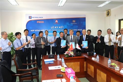 越南石油装备股份公司与日本伙伴签署全面技术合作合同