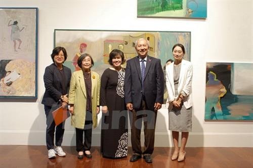 庆祝越韩建交25周年的美术特展亮相韩国
