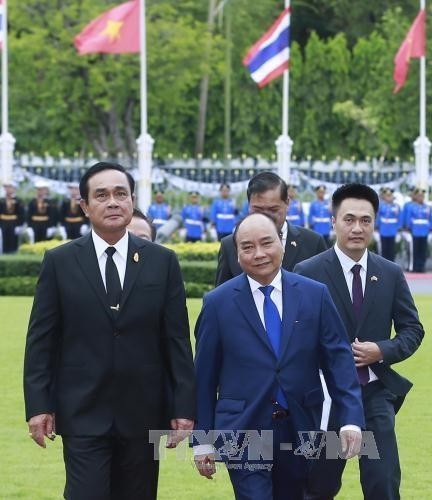 越泰发表联合声明 加强两国战略伙伴关系