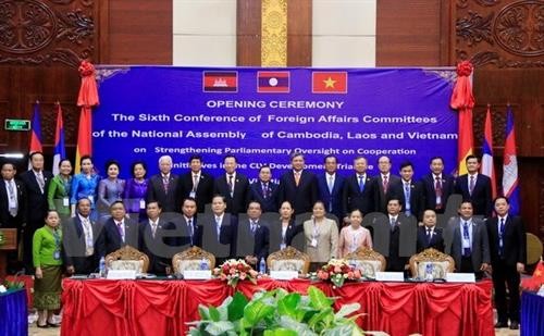 柬老越三国国会对外委员会第六次会议在老挝首都万象开幕