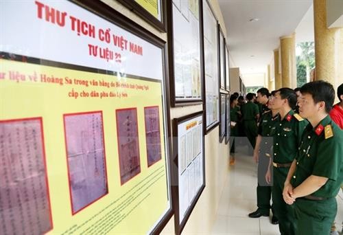 “黄少长沙归属越南”地图资料展在朔庄省举行