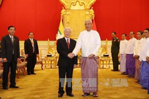越南与缅甸发表联合声明（全文）
