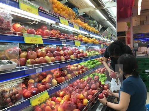2017年前8个月越南蔬果出口额约达23.2亿美元