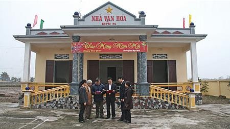 Hà Nội còn 43% thôn, tổ dân phố chưa có nhà văn hóa