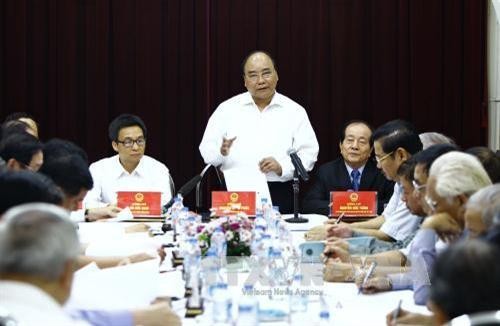 Thủ tướng Nguyễn Xuân Phúc làm việc với Liên hiệp các hội Văn học – Nghệ thuật Việt Nam