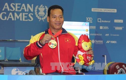 2017年东盟残疾人运动会：越南举重获得两枚金牌