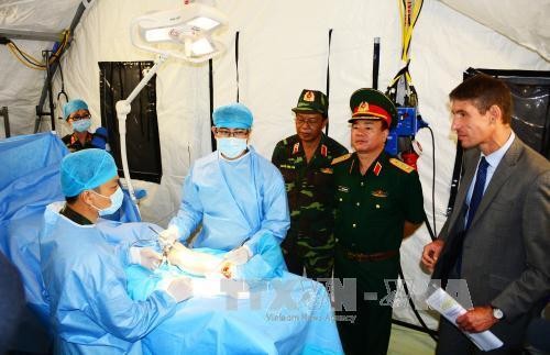 Bế mạc Chương trình huấn luyện thực hành về y tế của Lực lượng gìn giữ hòa bình