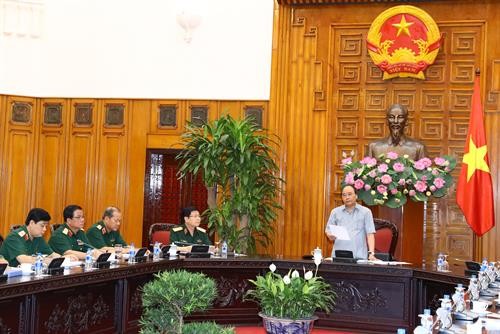 政府总理阮春福：越南国防工业的生产能力明显提升