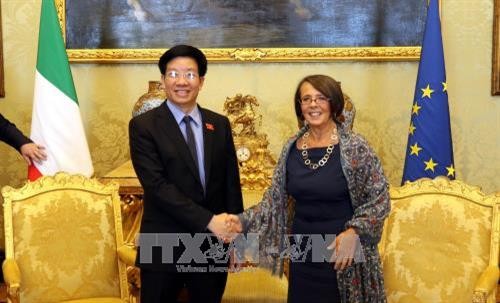 越南国会办公厅代表团对意大利进行访问