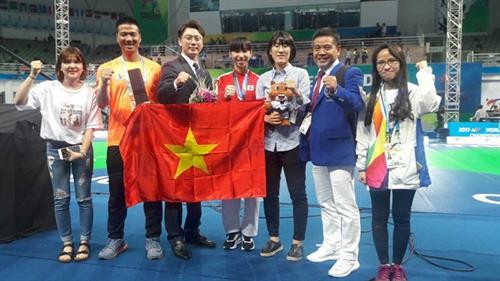 黎光廉在AIMAG5夺金 张氏金泉在2017年世界跆拳道大奖赛夺银
