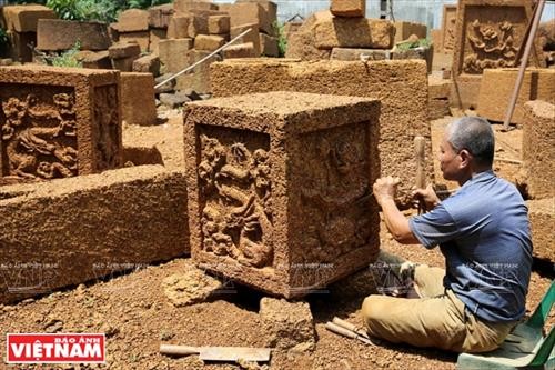 平安红土石砖雕塑业