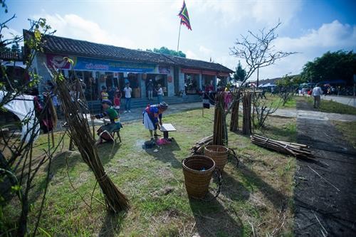 Nhiều hoạt động văn hóa, nghệ thuật "Vui Tết Độc lập" tại Làng Văn hóa - Du lịch các dân tộc Việt Nam