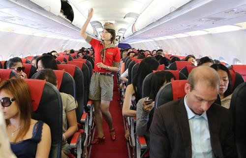 九二国庆假期越捷航空运送旅客26万人次