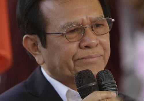 柬埔寨法院决定临时拘留反对派救国党主席根索卡