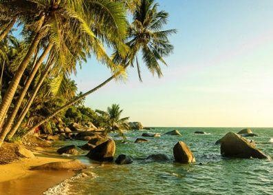 Chốn thiên đường Đảo Dừa biển xanh