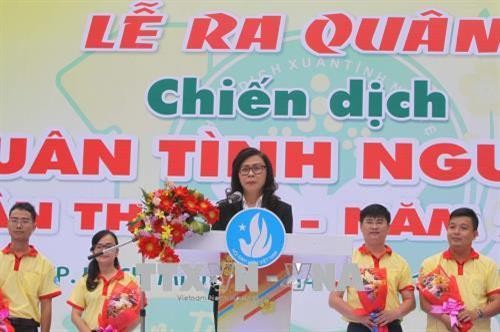 Hơn 30.000 học sinh, sinh viên tham gia Chiến dịch Xuân tình nguyện tại Thành phố Hồ Chí Minh