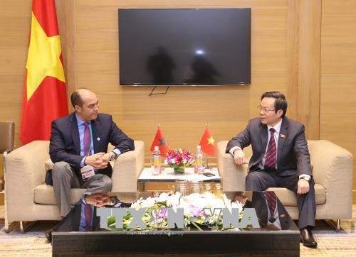 亚太议会论坛第26届年会：越南国会副主席冯国显会见摩洛哥代表团