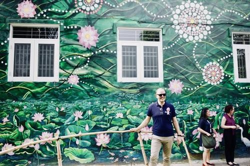 “澳大利亚-越南壁画村”正式挂牌