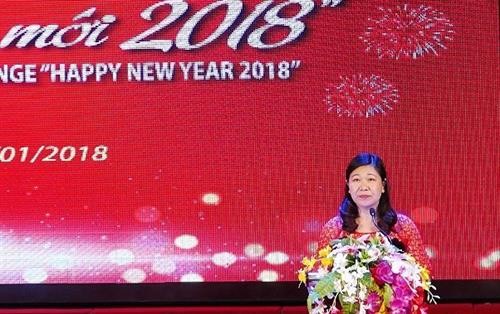 “迎2018新年”国际艺术交流活动有助于加强越南人民与世界各国人民的友谊