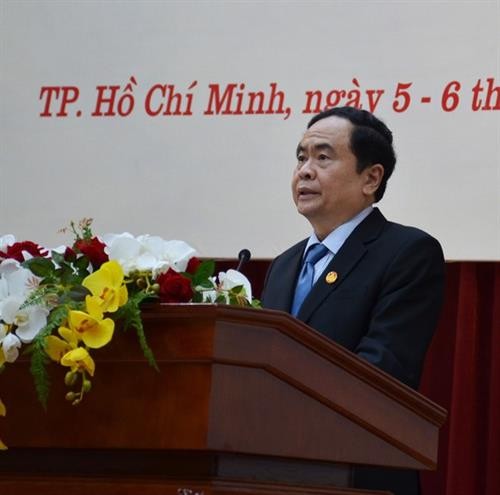 第八届越南祖国阵线中央委员会第八次会议圆满落幕