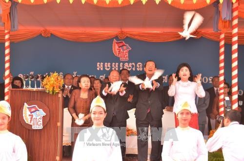 柬埔寨推翻波尔布特种族灭绝政权39周年纪念活动在金边举行