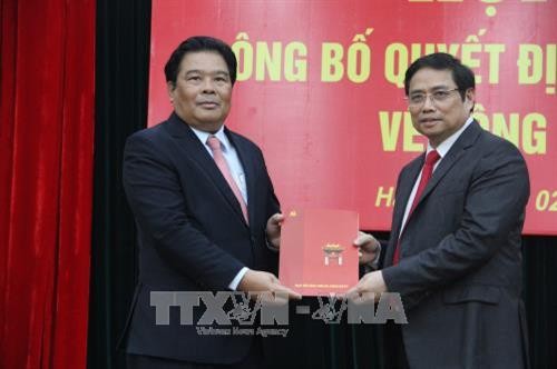 Ông Sơn Minh Thắng giữ chức Bí thư Đảng ủy Khối các cơ quan Trung ương nhiệm kỳ 2015-2020