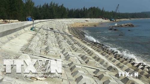 Bảo vệ đảo ngọc Tam Hải trước xâm thực của sóng biển