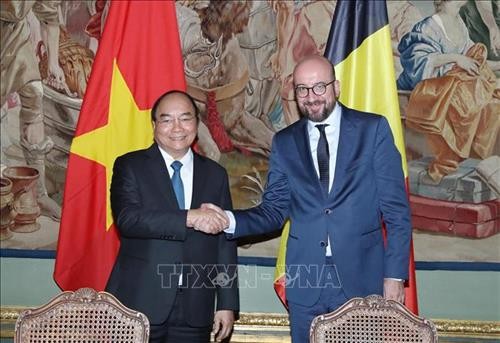 越南与比利时发表联合声明