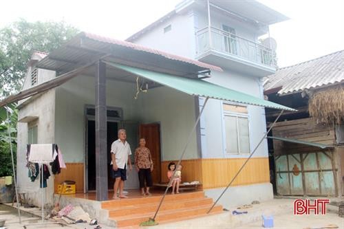 Hiệu quả từ chính sách hỗ trợ nhà ở vùng rốn lũ tại Hà Tĩnh