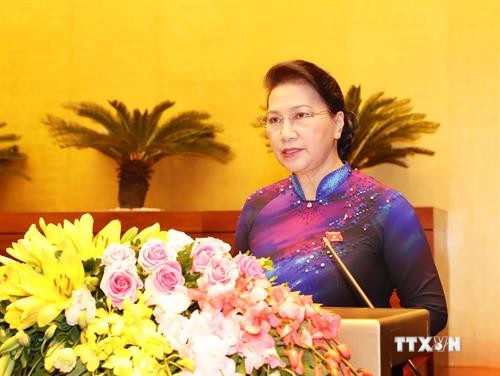 越南第十四届国会第六次会议隆重开幕