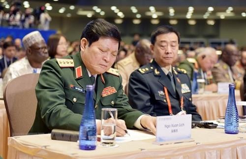 越南国防部部长吴春历大将出席第八届北京香山论坛开幕式