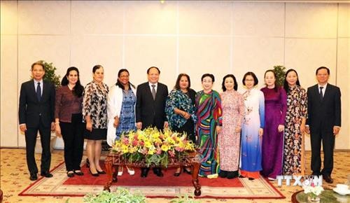 Lãnh đạo Thành phố Hồ Chí Minh tiếp Tổng Thư ký Hội Liên hiệp Phụ nữ Cuba