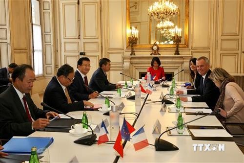 着力扩展越南与法国之间的全方位合作