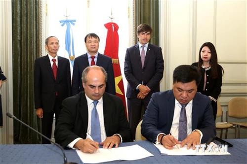 越南与阿根廷加强经贸合作