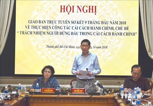 Thành phố Hồ Chí Minh: Vẫn còn tình trạng người đứng đầu thiếu quan tâm đến cải cách hành chính 