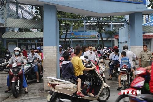 Nhiều giải pháp đảm bảo trật tự an toàn giao thông khu vực trường học tại Thành phố Hồ Chí Minh