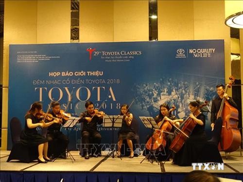 Đêm nhạc cổ điển Toyota 2018 diễn ra vào tối 17/11, tại Nhà hát Thành phố Hồ Chí Minh