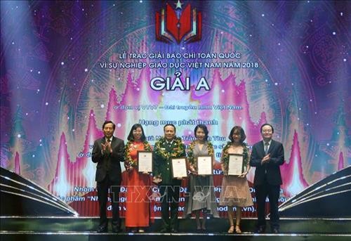 Tôn vinh 43 tác phẩm báo chí đoạt Giải báo chí toàn quốc “Vì sự nghiệp Giáo dục Việt Nam”