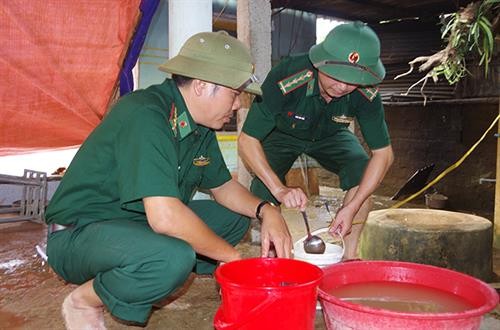 Bộ đội Biên phòng Quảng Bình giúp đồng bào vùng biên phát triển kinh tế